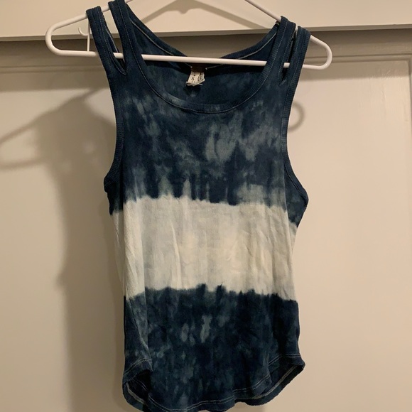We The Free Tops - Free People - We the Free blue Tie dye tank. Size small.